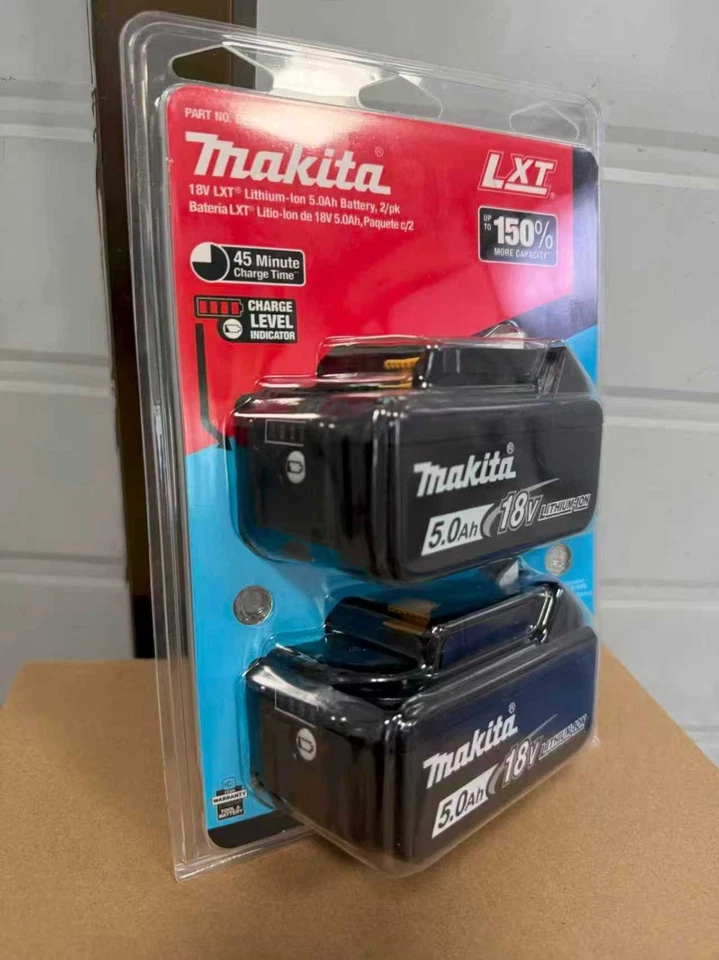 Makita BL1850B-2 18V LXT Lithium‑Ion Battery - Pack of 2 - Image 2 of 3