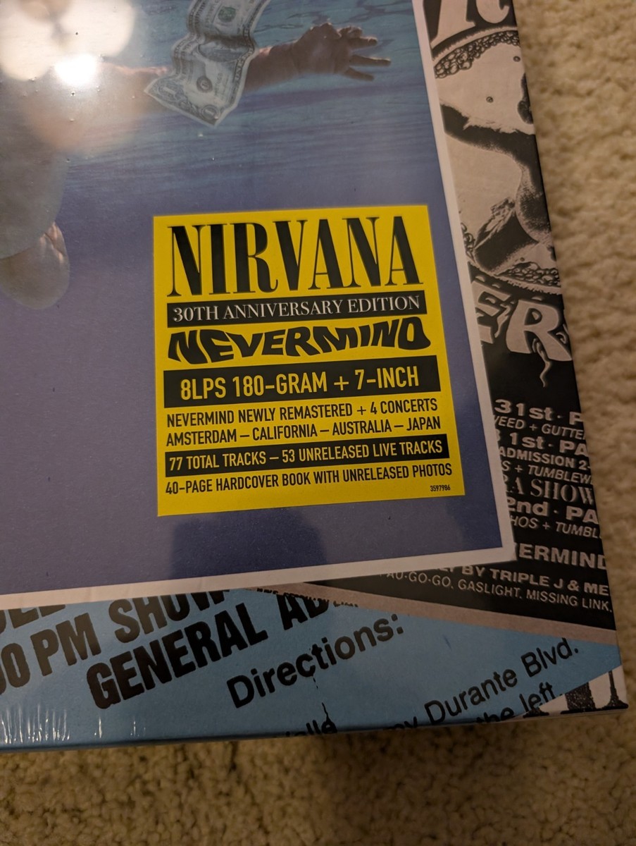 Nirvana - Nevermind SUPER DELUXE 30th Anniversary Sealed Vinyl