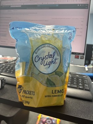 Crystal Light Lemonade Mix 16 pk Exp 10/2025