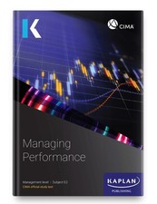 Kaplan - CIMA Managing Performance (E2) Study Text