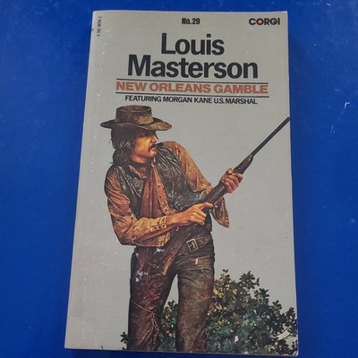 New Orleans Gamble  Book #29 U.S Marshall Morgan Kane,by Louis Masterson,Western