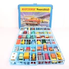 Vintage Matchbox Superfast Carrying Case w/ 48 Lesney Diecast Cars Lot