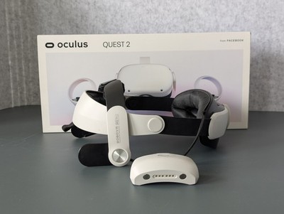 Meta Quest 2 (256GB) VR-Headset + BOBOVR Battery Strap inkl. Akku in OVP