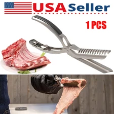 Stainless Steel Easy Rib Membrane Remover Tool The Ultimate BBQ Rib Prep Skinner