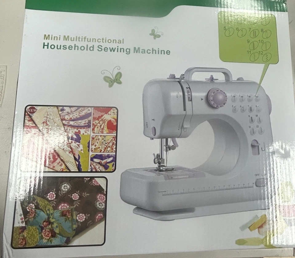 NÄHMASCHINE MULTIFUNKTIONAL UFR-505 12 STICHMUSTER - Bild 3 von 4