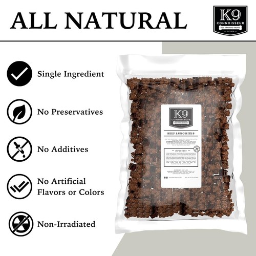 Beef Lung Dog Training Treats All Natural & Lean, USA Made Single Ingredient,... - Picture 2 of 6