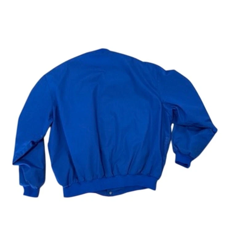 Chaqueta de Trabajo Dunbrooke De Colección Azul John Christiner Camiones Años 80 Hecha en EE. UU. XL Foto 3 de 4