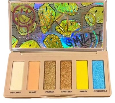 URBAN DECAY Naked Mucho Happy Smiley Eye Shadow In 6 Brights/Neutral Palette