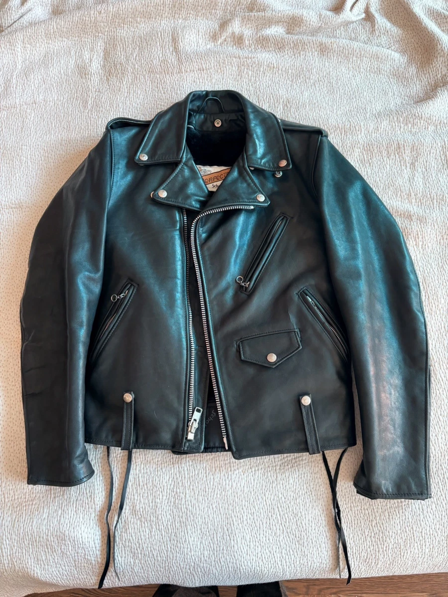 Schott Leather Motorcycle Jackets for Men for sale | eBay