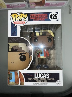 Funko Pop Television : Stranger Things - Lucas #425 w Protector NETFLIX
