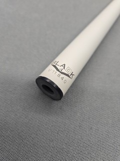 Radial Pin Jacoby Prototype Carbon Fiber Pool Cue Shaft V4 White