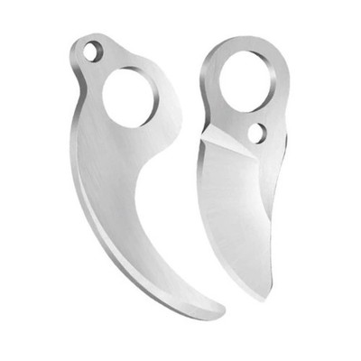 Pruner Blade Replacement 25mm Cordless Electric Shears SK5 Steel Silver 1 Pair