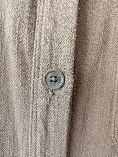 Wrap London Cotton Shirt Utility Woven Taupe Long Mid Dress UK14 Brown - Picture 7 of 11