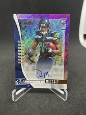 DK Metcalf 2019 Absolute Purple Rain Auto /5 SSP #114 rookie rc (Pease Read )