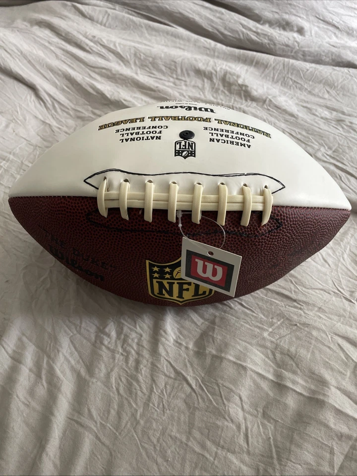 Deandre Hopkins 亲笔签名德州足球、泰坦、酋长队、乌鸦队 #10 — 第 2/4 张图片