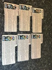 Lot Of 6 Gi Joe File Cards