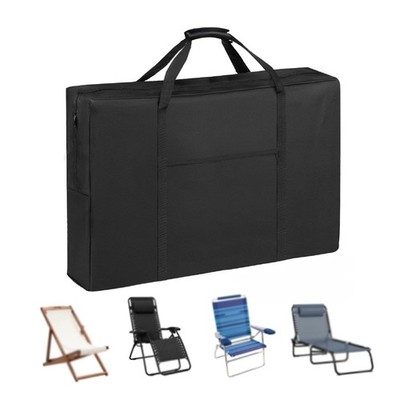Heavy Duty Folding Chair Storage Bag | Upgrade Large Water-Resistant Carry Ba...
