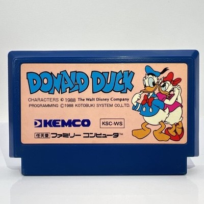 NES DONALD DUCK FC Famicom Nintendo Japanese Game