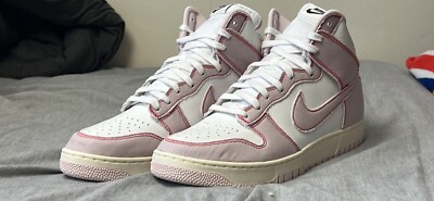 Size 11.5 - Nike Dunk High 1985 Pink Denim
