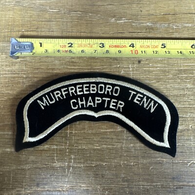 Harley Davidson HOG Murfreeboro Tenn Chapter Vest 5 x 2'' Patch
