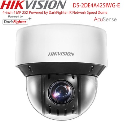 Hikvision DS-2DE4A425IWG-E 4MP 25X Zoom PTZ Camera DarkFighter Alarm Speed Dome