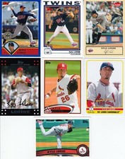 ⚾ 20 different KYLE LOHSE cards lot 2003 - 2016 Twins Reds Cardinals Brewers