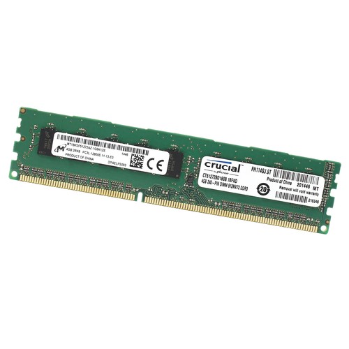 Crucial DDR3L 8GB ECC Unbuffered UDIMM PC3L-12800E 1600MHz 1.35V Memory LOT - Picture 10 of 15