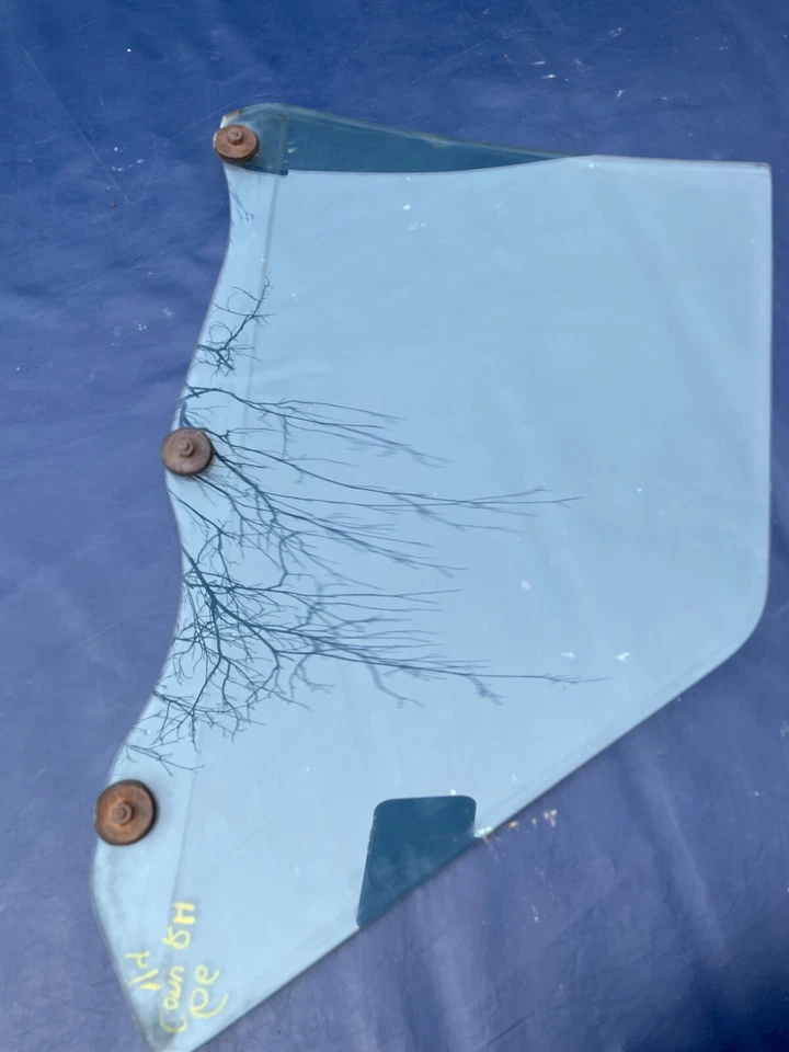 1966 Cadillac кабриолет RH PS 1/4 стекло б/у оригинальный Eldorado DeVille - Изображение 4 из 4