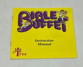 NES Nintendo - Bible Buffet - CIB Complete - CLEAN BOX / Tested