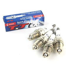 4x VW Polo 9N 1.4 Genuine Denso Twin Tip TT Spark Plugs