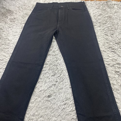 Rustler Mens Regular Fit Straight Leg Jeans Size 34x34 Black New - Picture 6 of 10