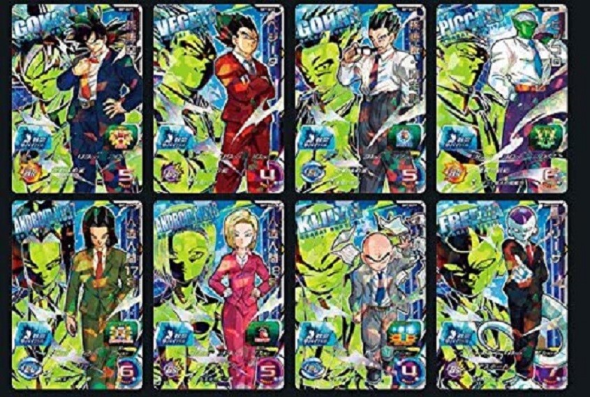 Super Dragonball Heroes SH7-SCP 8 Card Set Complete SDBH Super Dragonball Heroes SH7-SCP 8 Card Set Complete SDBH