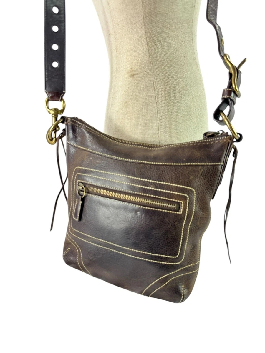 ショルダーバッグ Vintage Coach Bleeker Shoulder Bag Brown Coach Bleecker Snap Shoulder Bag Bags & Handbags for Women for