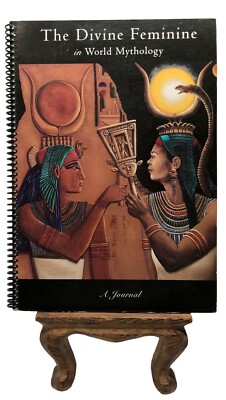 Vtg 1998 The Divine Feminine World Mythology Journal Sandra Stanton OOP Goddess