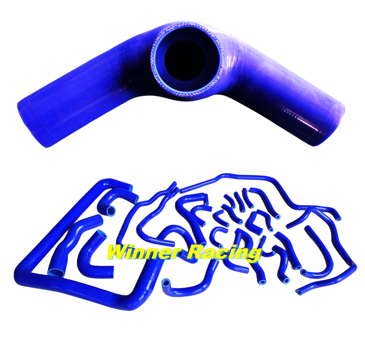 Silicone coolant+induction Hose fit Nissan 300ZX VG30DETT Z32 1990