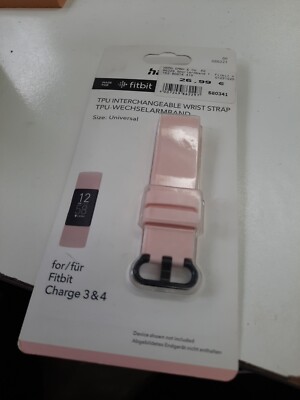 Hama Ersatz Sport Armband für Fitbit Versa 2 3 4 Versa Lite, Sense, Charge 3 4 5