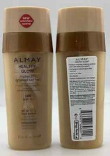 Almay Healthy Glow Makeup  Gradual Self Tan SPF20 100 Light 1oz pack of 2 