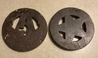 Vintage Masonic Freemason Order of the Eastern Star Wood Round Wall Plaques Lot — photo 4
