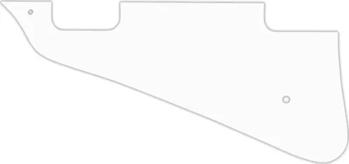 WD Custom Pickguard For Left Hand Gibson Les Paul Deluxe