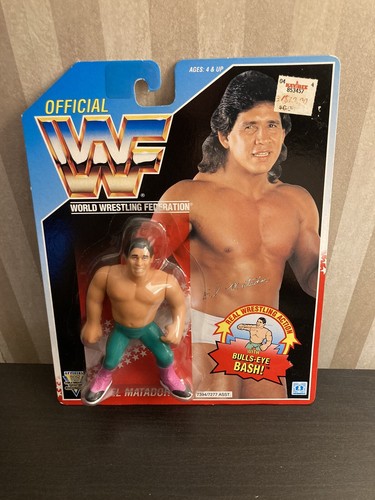 WWF Hasbro Series 6 El Matador Tito Santana MOC WW...