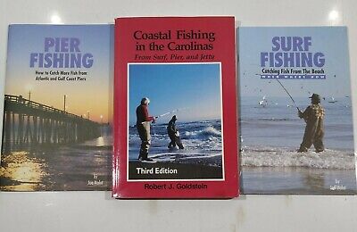 Coastal Fishing in the Carolinas: From Surf Pier Jetty Goldstein, Robert J.  9780895871954