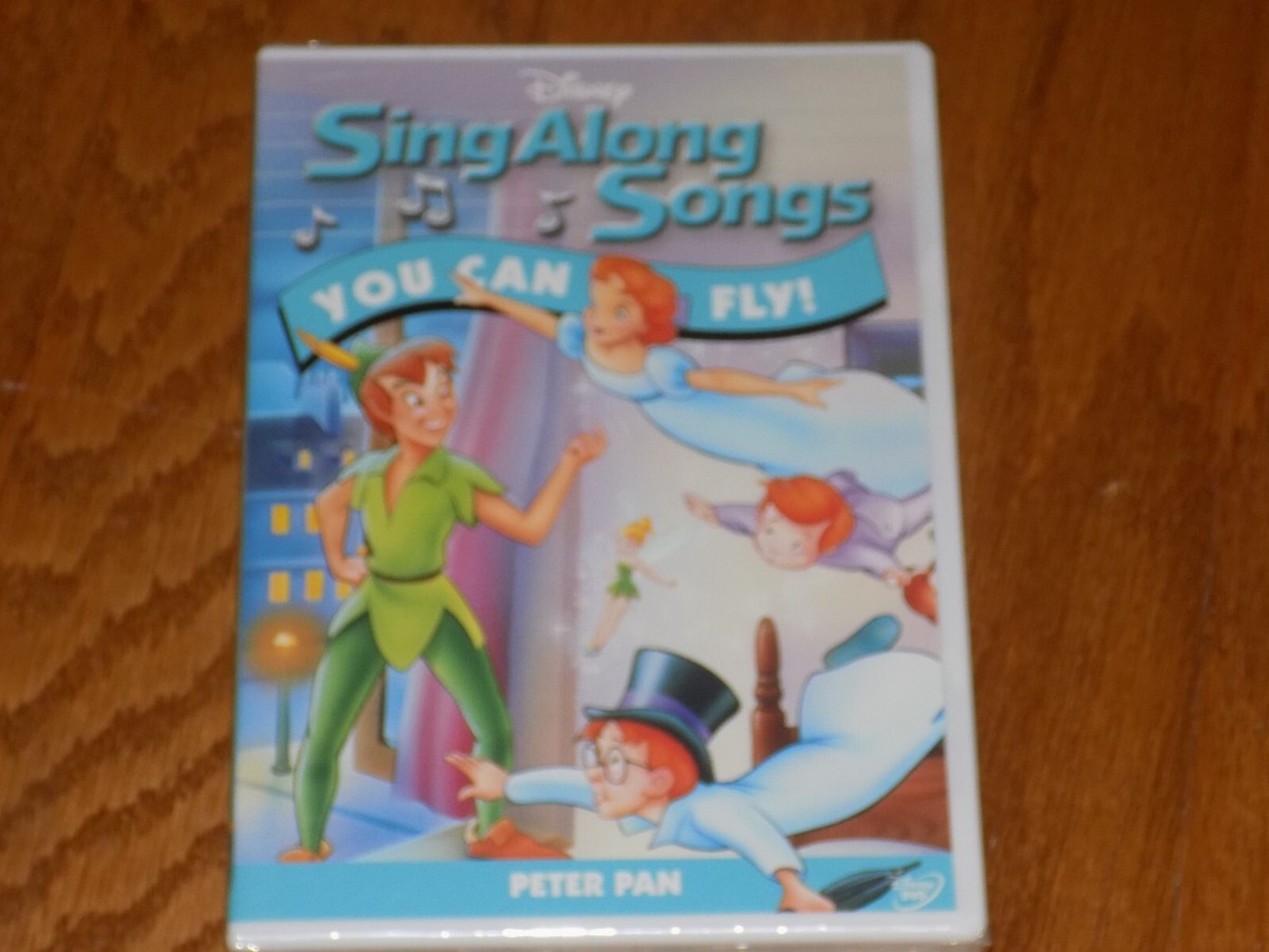 Disney's Sing Along Songs Peter Pan DISNEY MOVIE CLUB Song Music