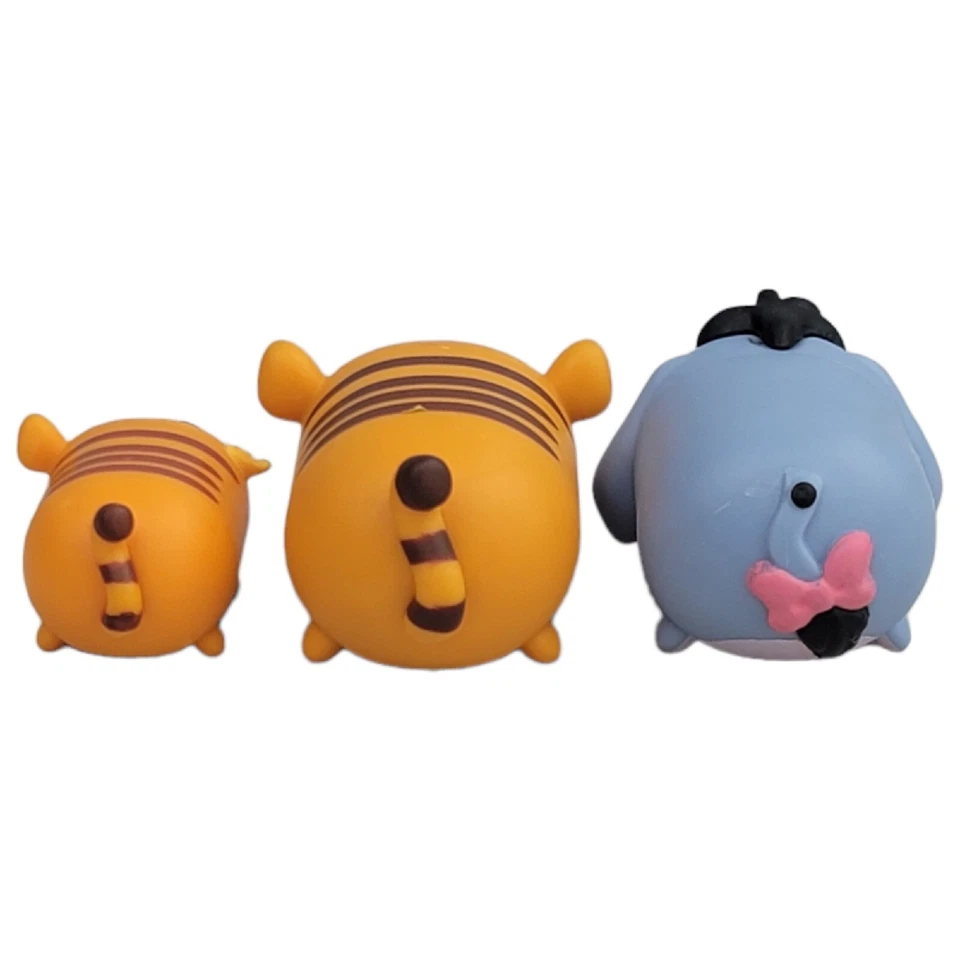 Disney Winnie the Pooh Tsum Tsum Set Vinyl Figures Tigger & Eeyore - Image 3 of 4