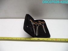 QTY 3: Roc-It Dog Professional 5.75  Hair Cutting Shear  30T Thinning Scissor