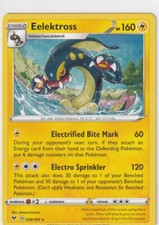 Pokemon Carta Spada & Scudo Color Shock 59/185 Eelektross Inglese