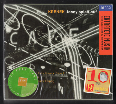 2 CD   Krenek - Jonny spielt auf   BOX 2 CD DECCA NEU SEALED
