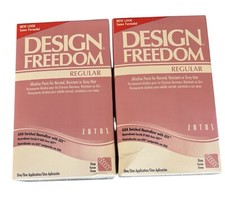 Zotos Design Freedom Regular Alkaline Perm for Normal, Resistant or Gray Hair x2