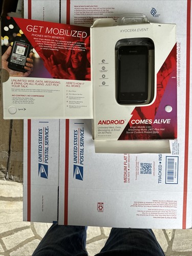 Kyocera Event - C1533 - Pre Paid Black (Virgin Mobile) Smartphone- NEW/open box - Picture 4 of 4