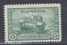 Canada - GVI 1942-48 sg384 MM (thins)