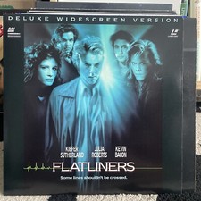 Flatliners Laserdisc 1990 Deluxe Widescreen Version Kiefer Sutherland